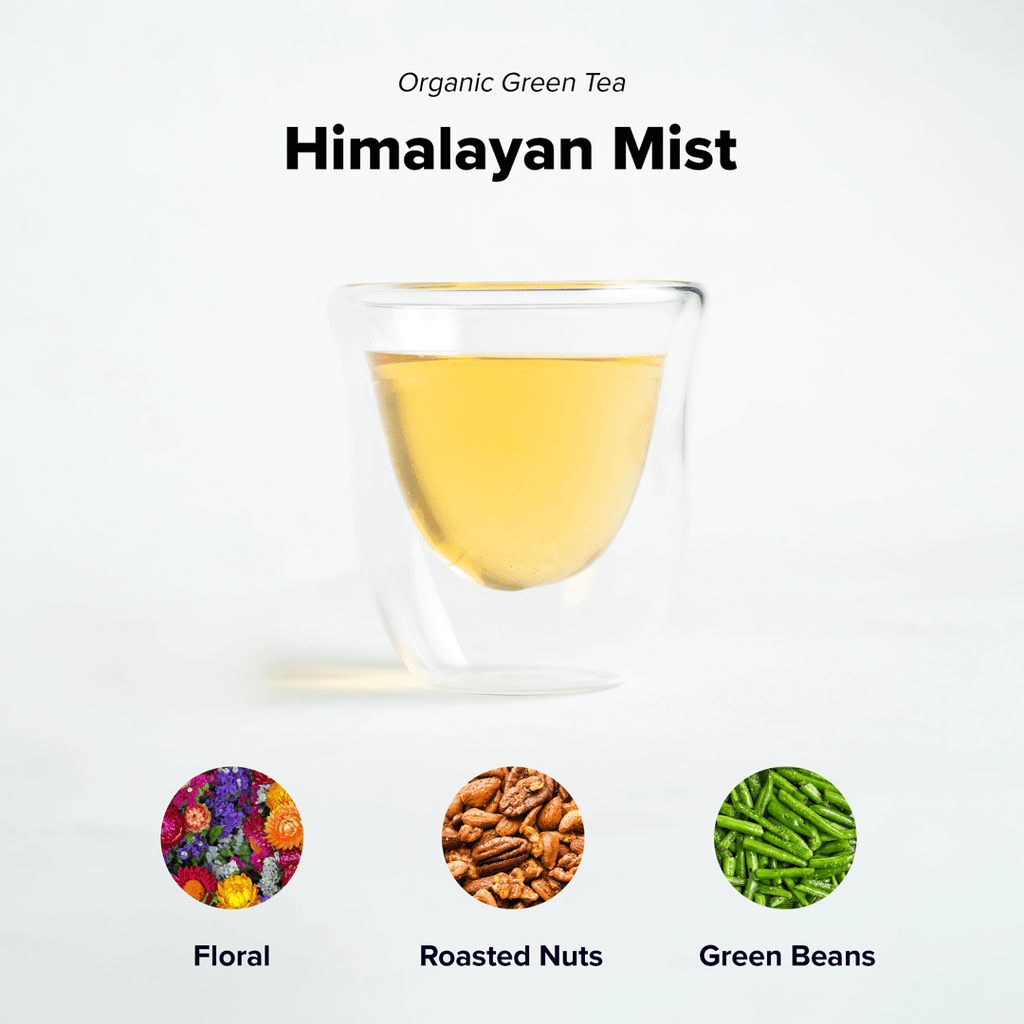 Himalayan Mist (Special Green Tea) - 15 Pyramid Tea Bags Nepal Tea