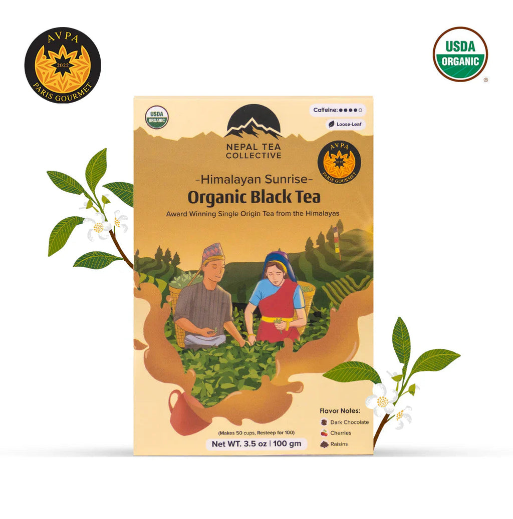 Himalayan Sunrise (Kanchanjangha Noir) Nepal Tea