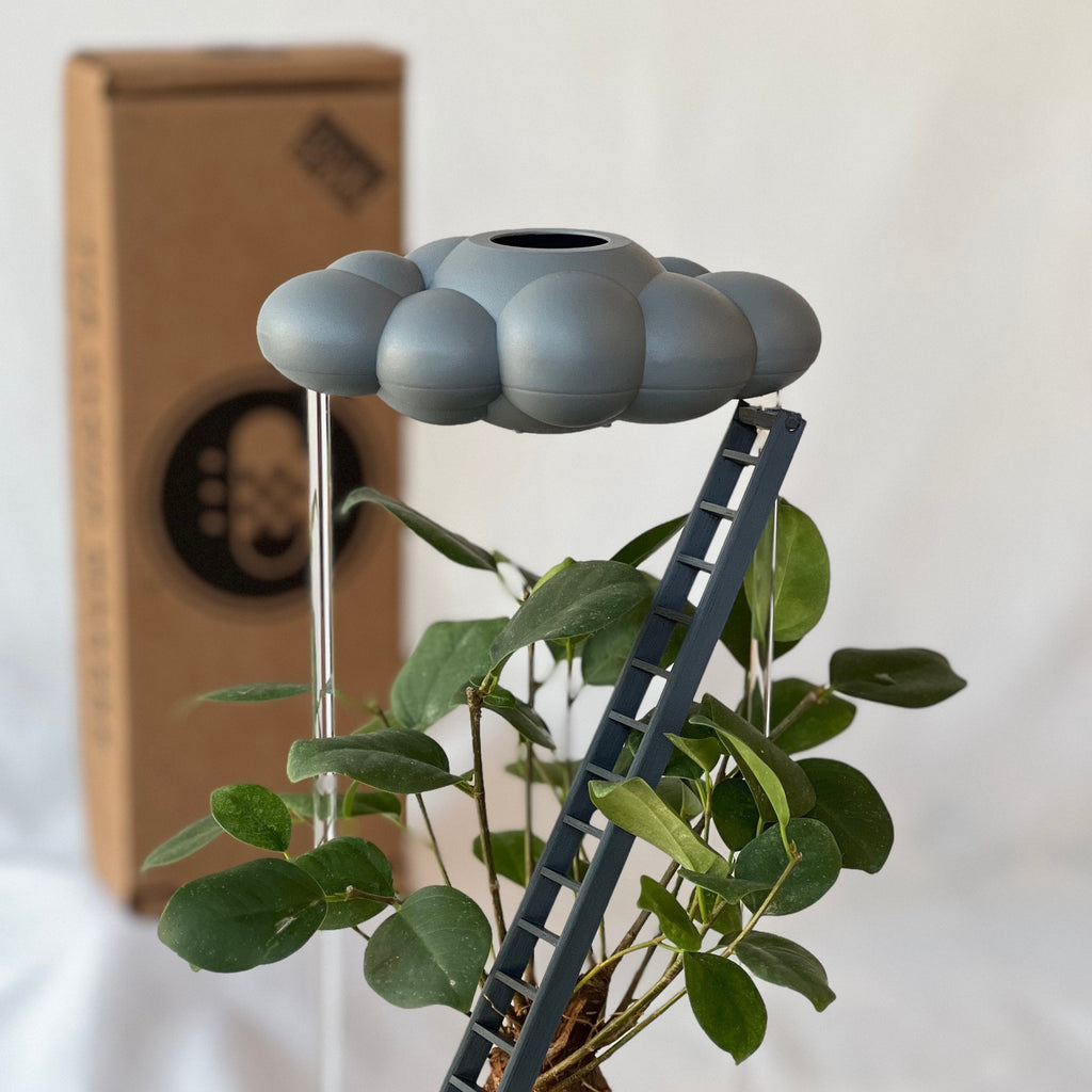 Stormy Dripping Rain Cloud with Ladder Charm The Cloud Makers