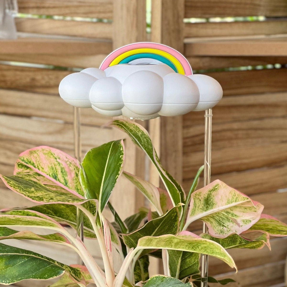 Original Dripping Rain Cloud with Pastel Rainbow Charm The Cloud Makers
