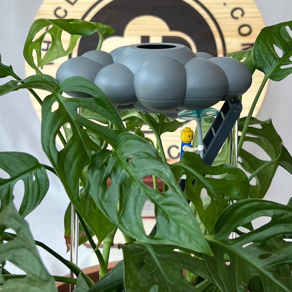 Stormy Dripping Rain Cloud with Ladder Charm The Cloud Makers