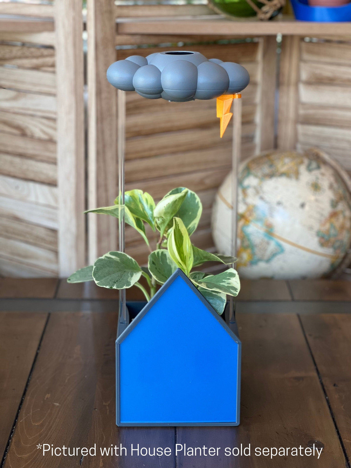 Stormy Dripping Rain Cloud with Lightning Bolt Charm The Cloud Makers