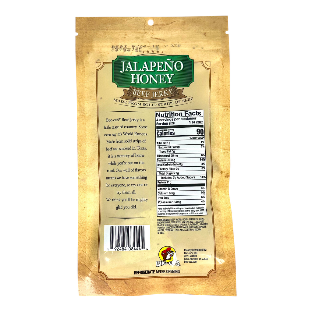 Jalapeño Honey Beef Jerky TrueTexasMerch