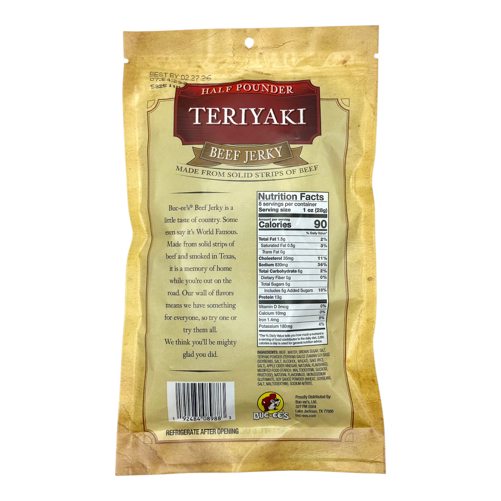 Teriyaki Beef Jerky TrueTexasMerch
