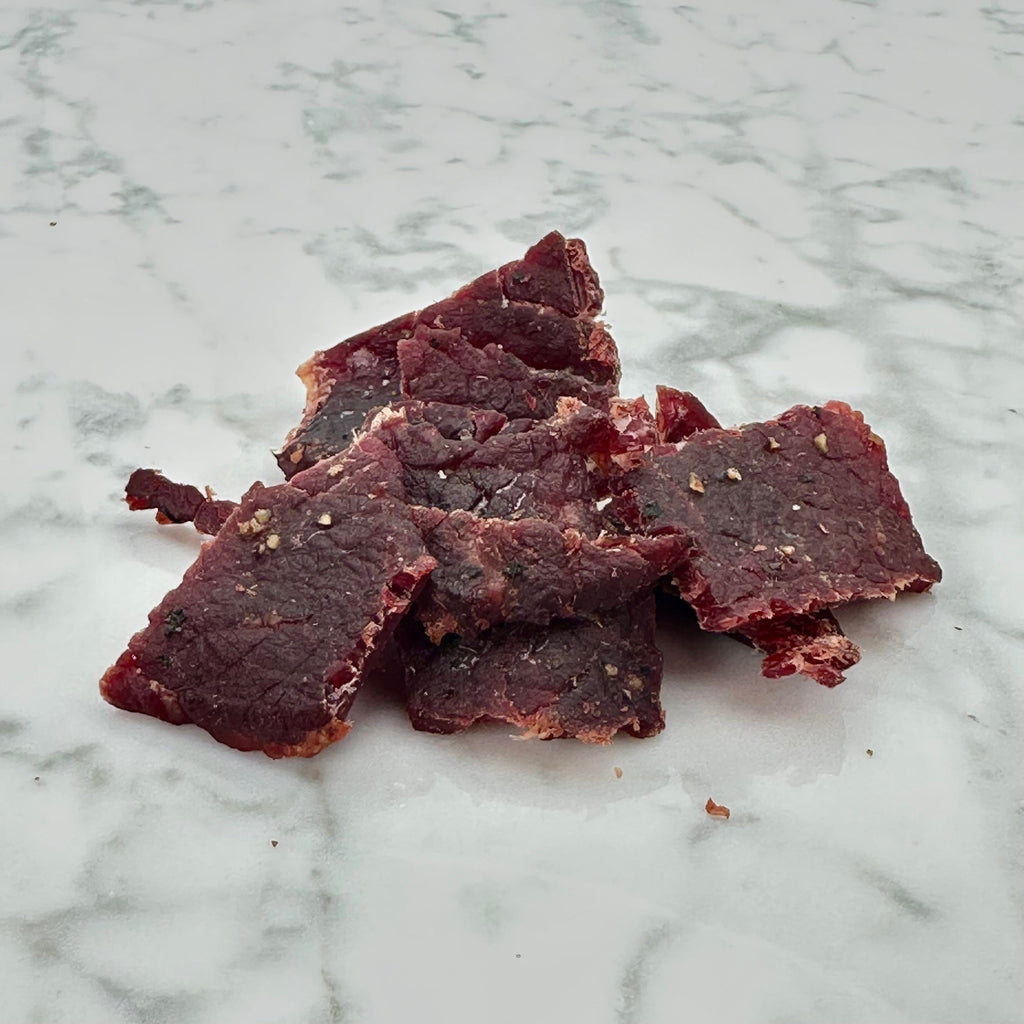 Mesquite Peppered Beef Jerky TrueTexasMerch