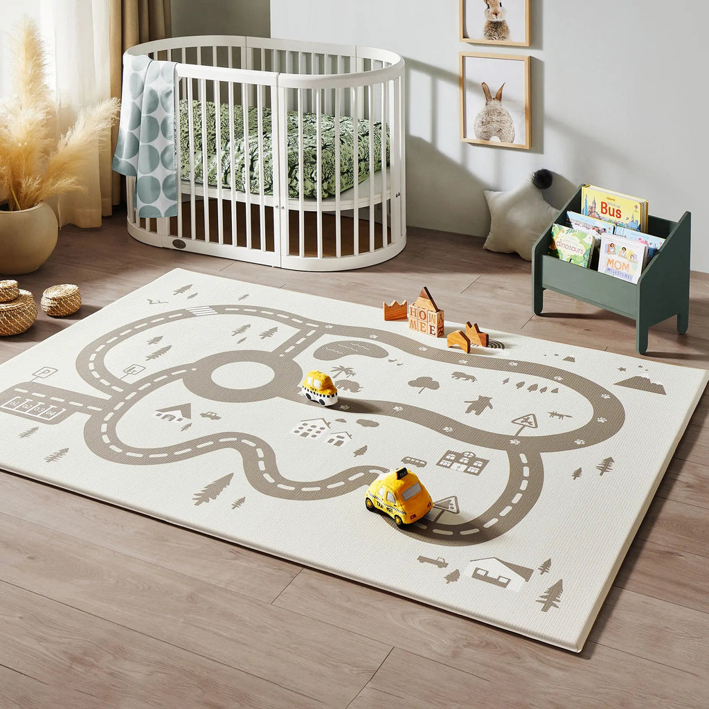 Tiny Land® Double-Sided Baby Playmat Urban Zoo Adventure Tiny Land INC