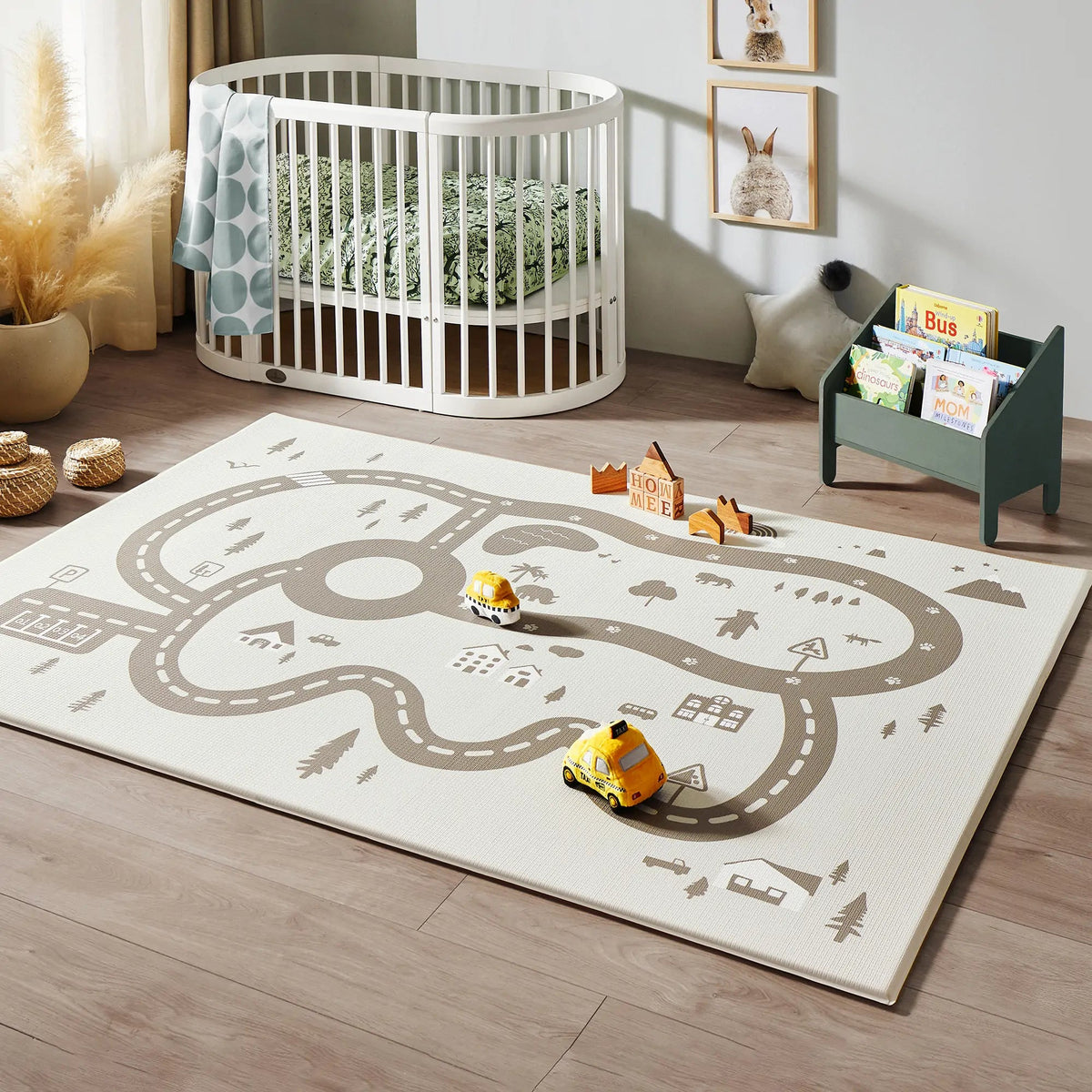 Tiny Land® Double-Sided Baby Playmat Urban Zoo Adventure Tiny Land INC