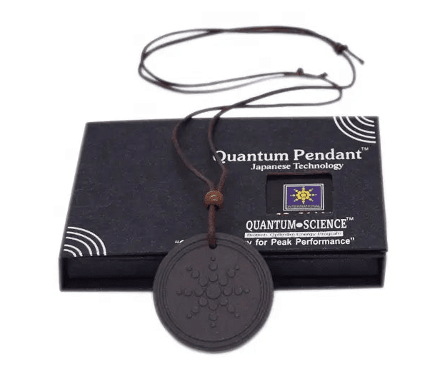 Lava Stone Quantum Defense Pendant 42 MM Your Emf Shield