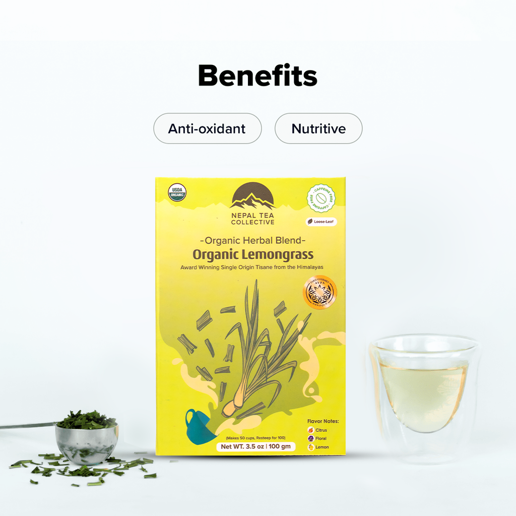 Organic Lemongrass Nepal Tea
