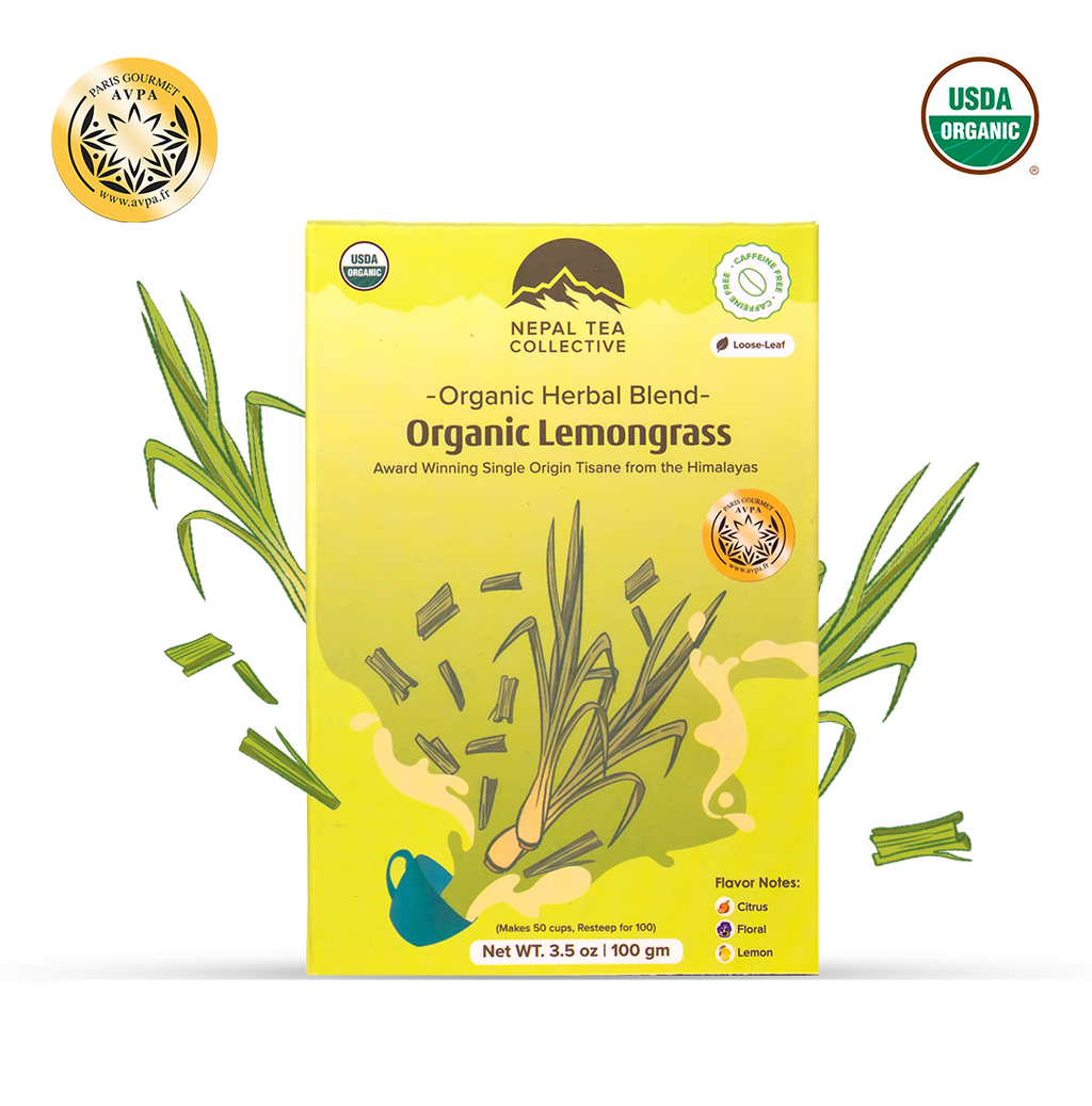 Organic Lemongrass Nepal Tea