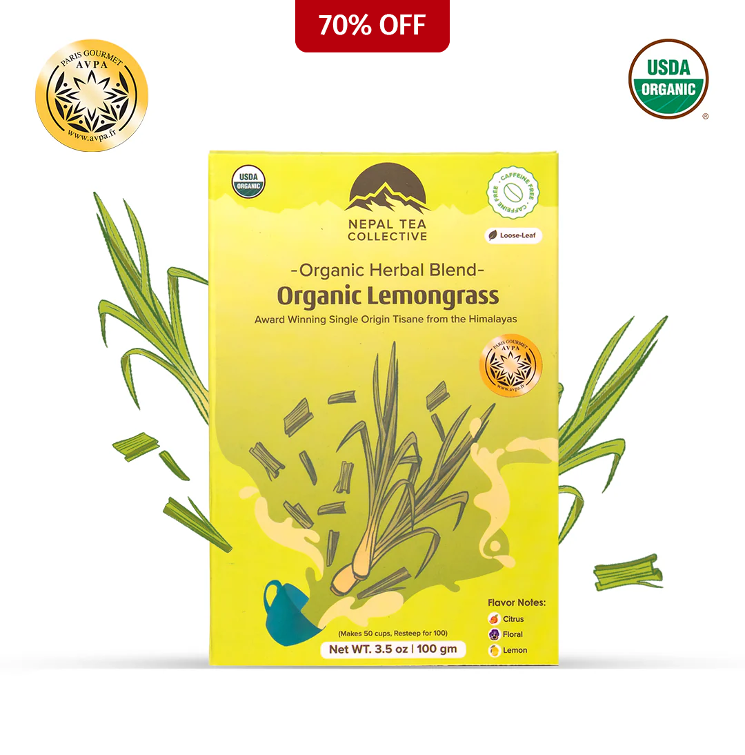 Organic Lemongrass Nepal Tea