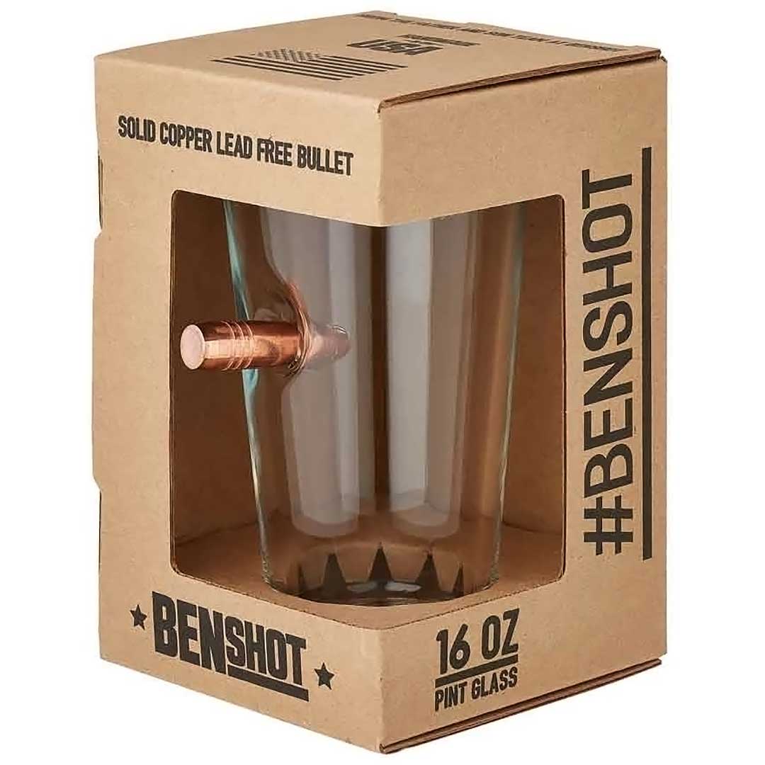 'Merica Pint Glass - 16oz BenShot