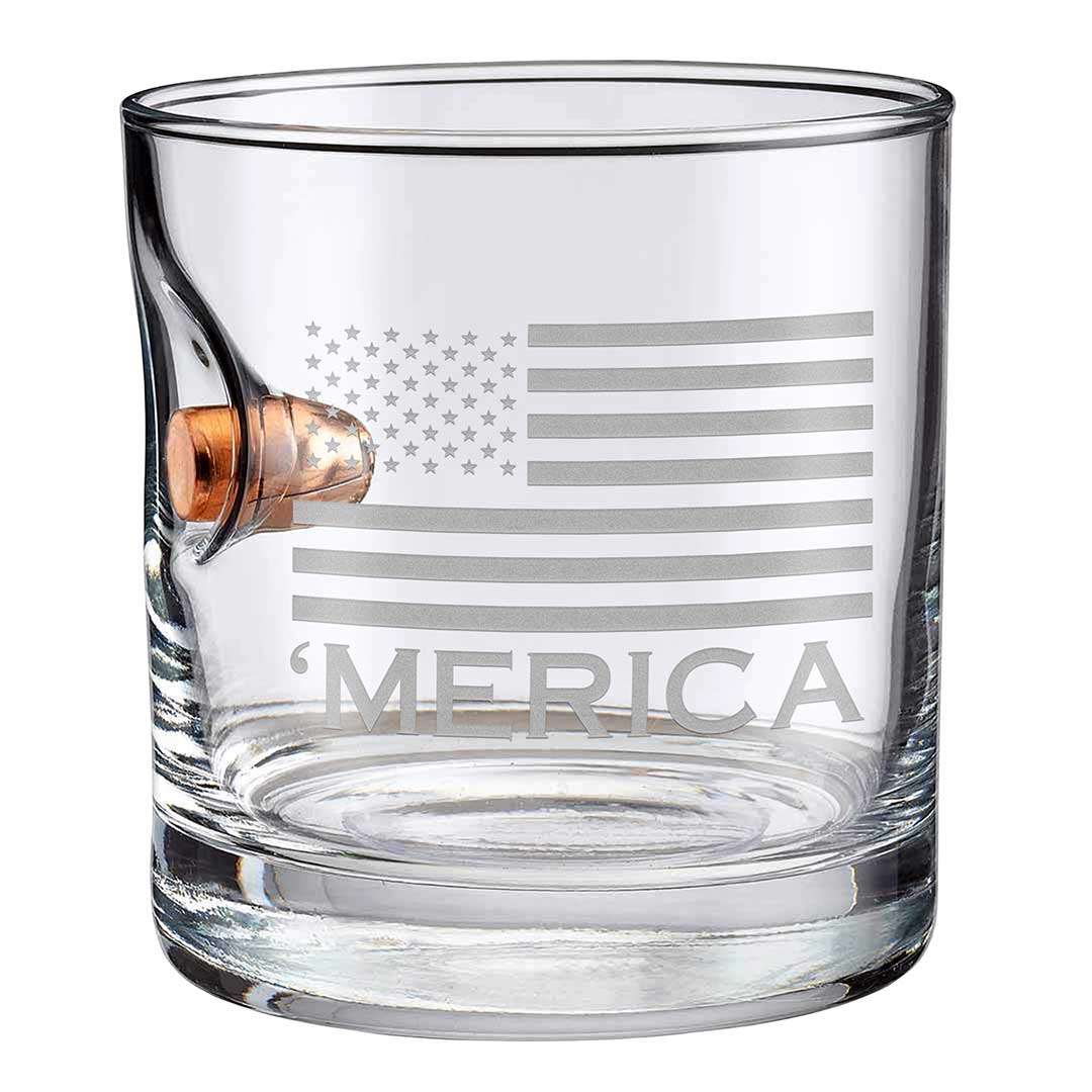 'Merica Rocks Glass - 11oz BenShot