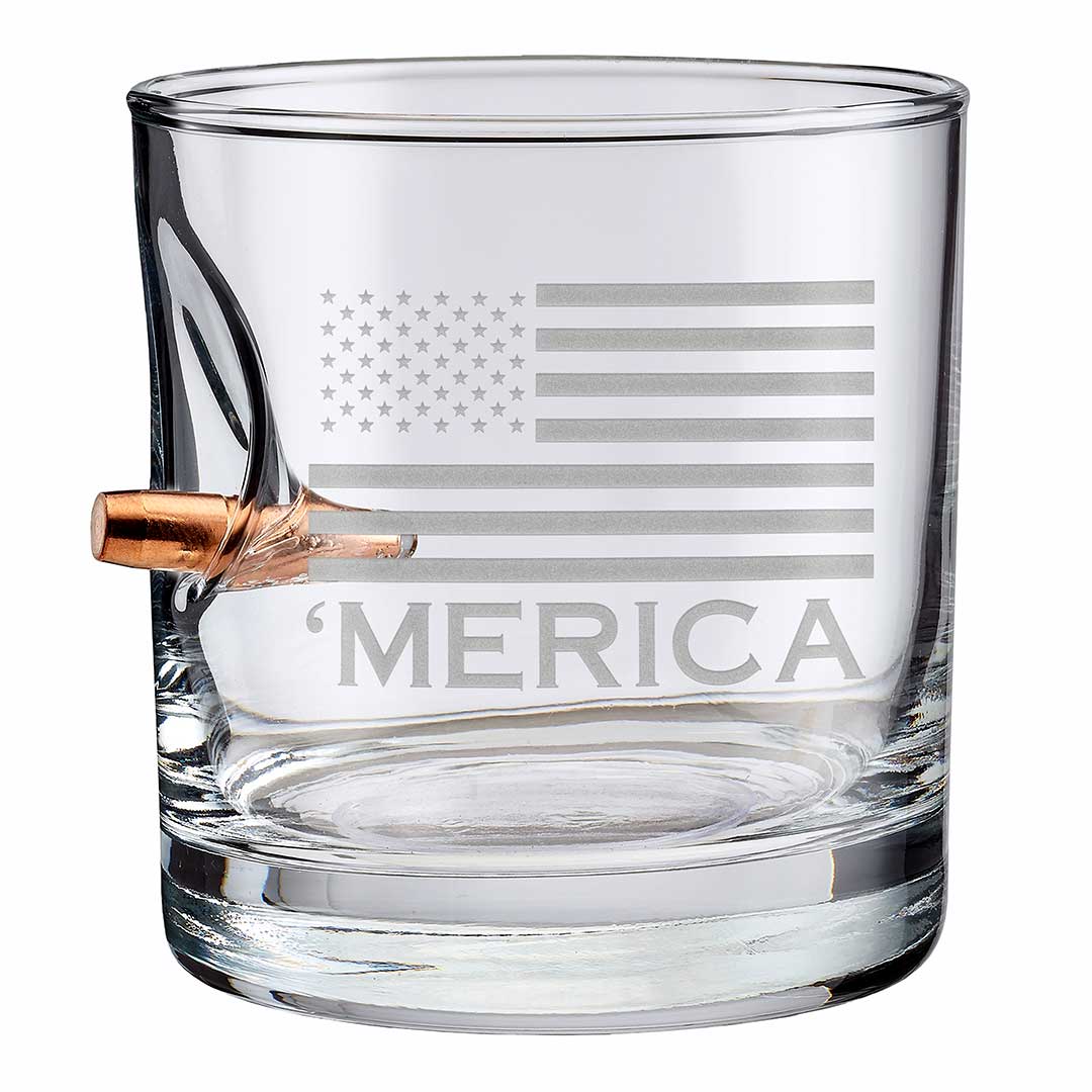 'Merica Rocks Glass - 11oz BenShot