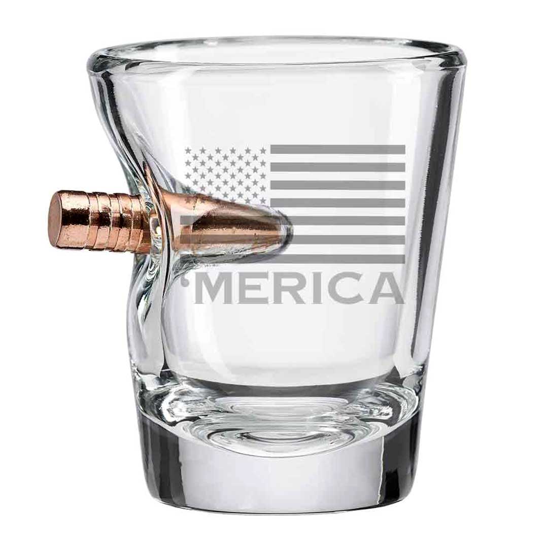 'Merica Shot Glass - 2oz BenShot