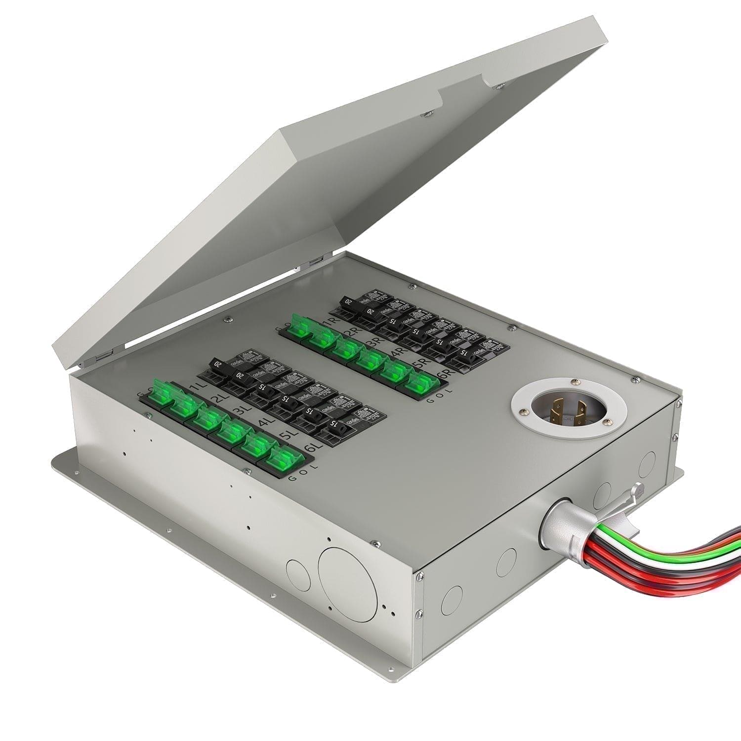 Nature's Generator 12-Circuit 120/240V 30A Non-Automatic Power Transfer Switch Nature's Generator