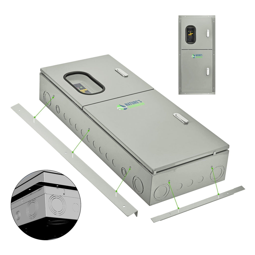 Nature's Generator 125A Automatic Transfer Switch Flush Mount Nature's Generator