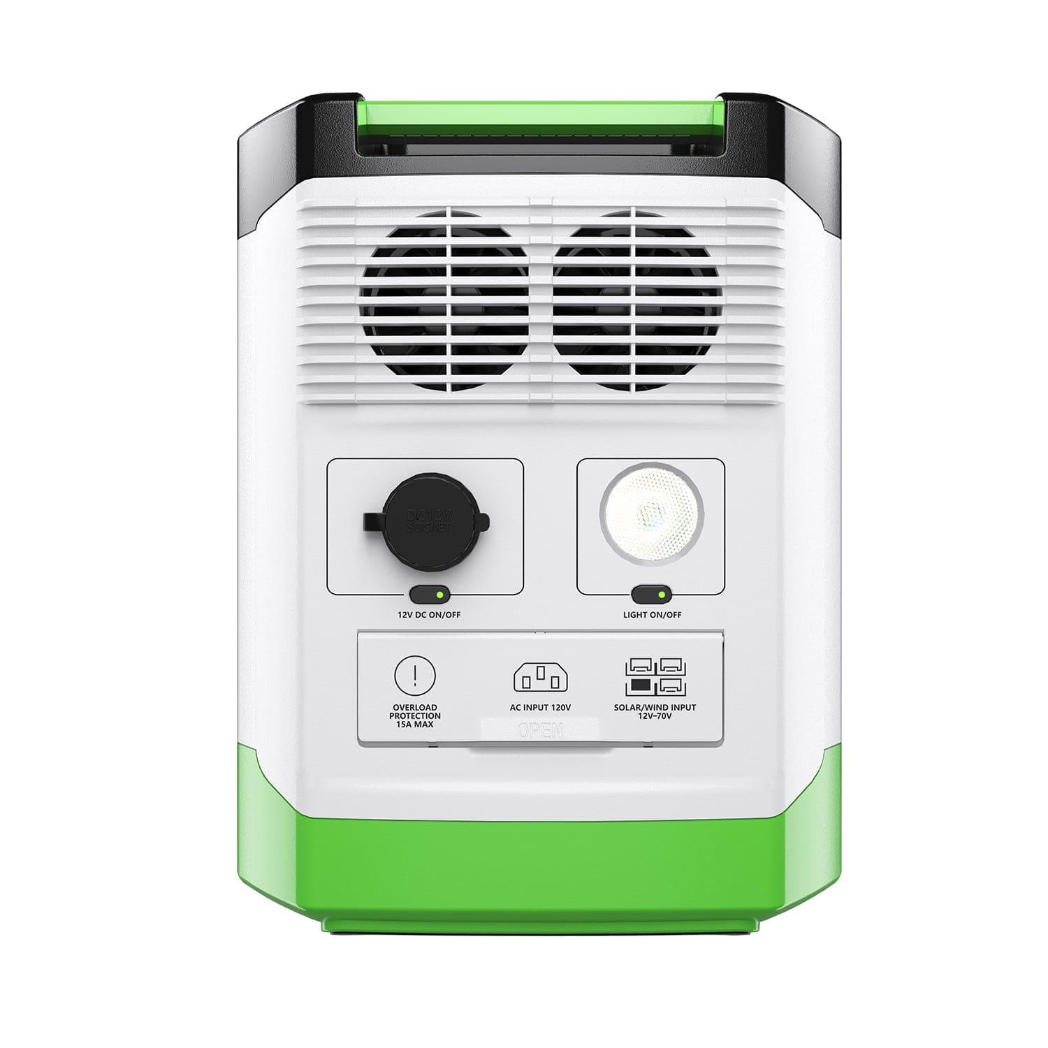 Nature's Generator Lithium 1800 Solar Generator and Transfer Switch Nature's Generator