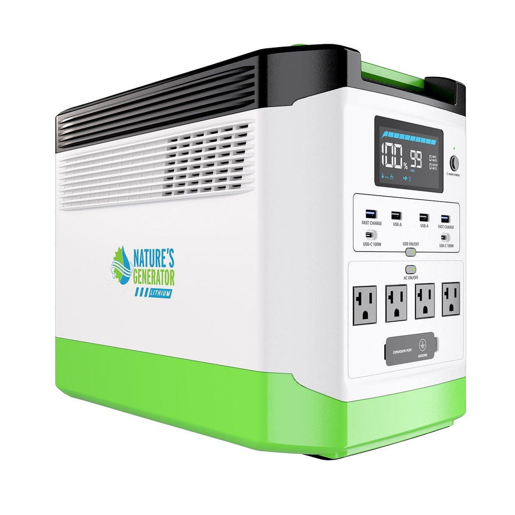 Nature's Generator Lithium 1800 Solar and Wind Generator Nature's Generator