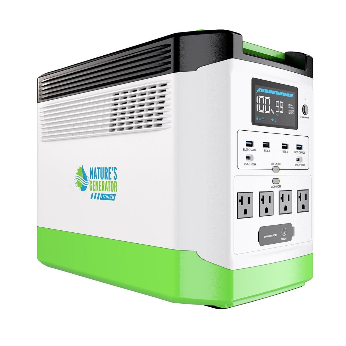 Nature's Generator Lithium 1800 Solar and Wind Generator Nature's Generator