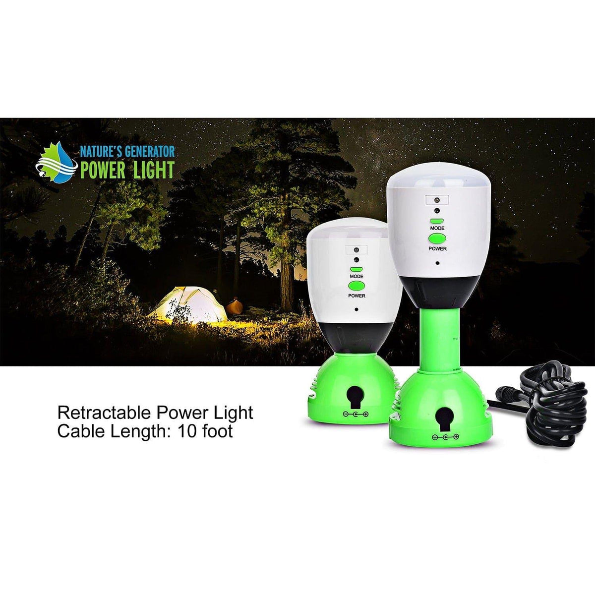 Nature's Generator Power Light - 4 Pack Nature's Generator