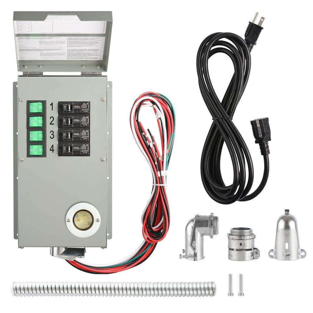 Nature's Generator 120V 15A 4-Circuit Manual Transfer Switch Nature's Generator