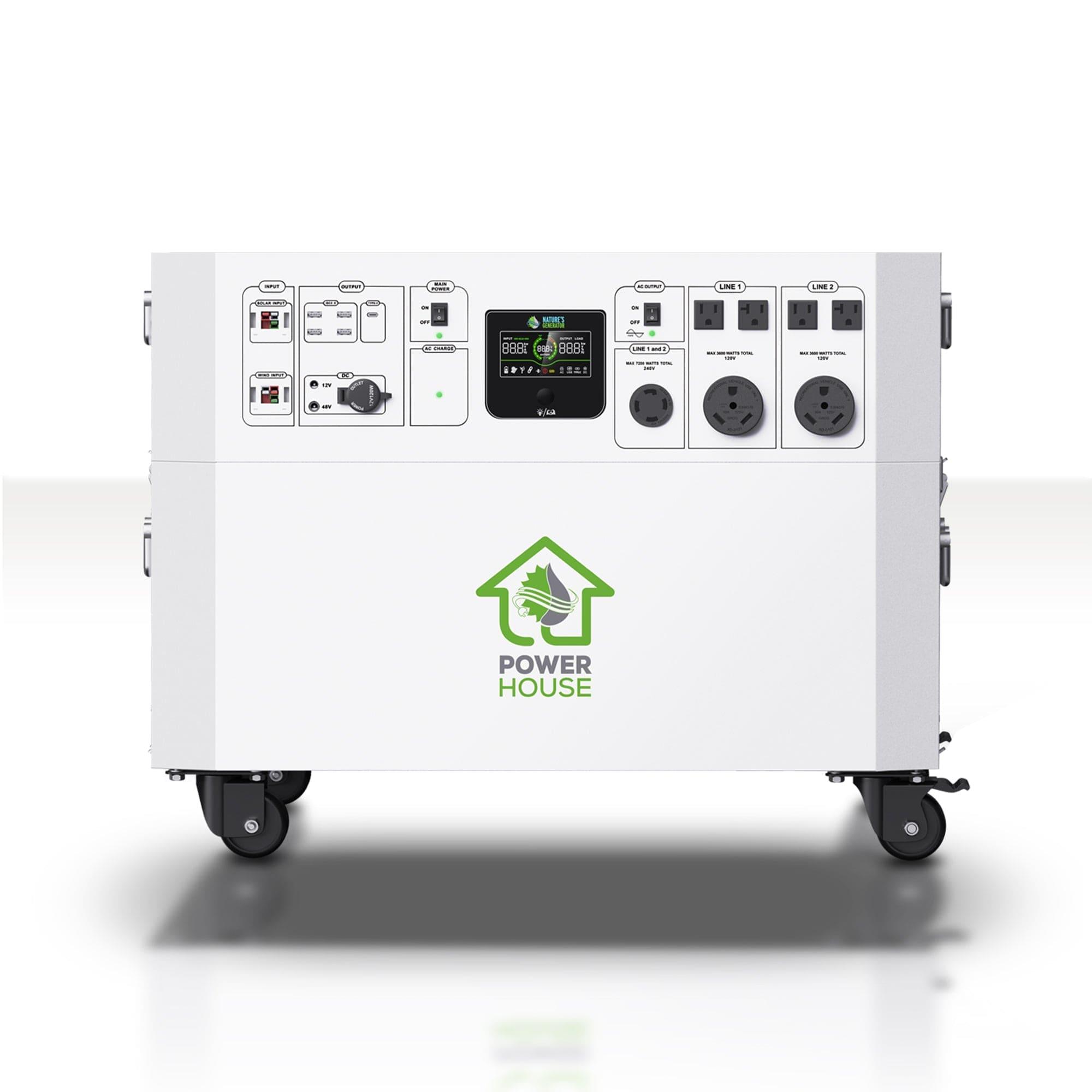 Nature’s Generator Powerhouse Whole Home Generator Nature's Generator