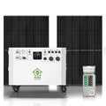 Nature’s Generator Powerhouse with Solar Panel and Transfer Switch Nature's Generator