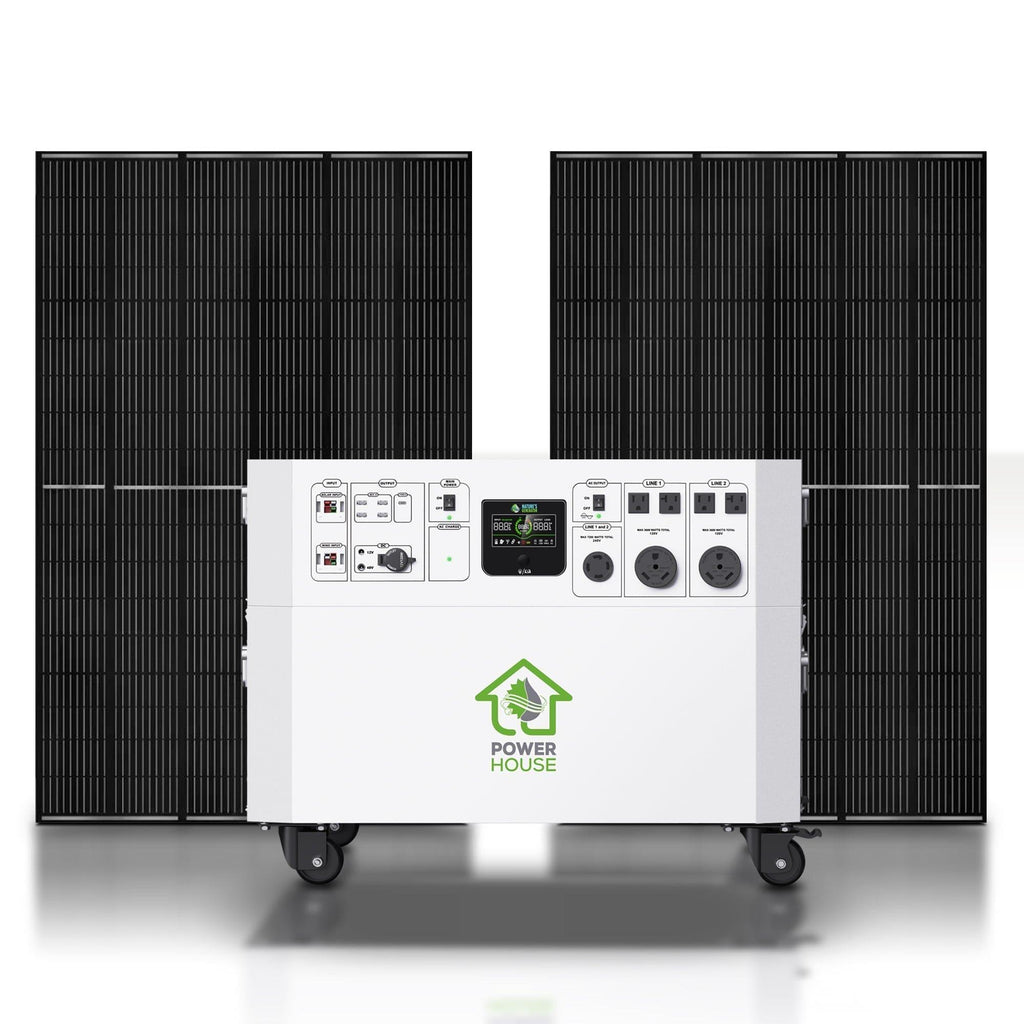 Nature’s Generator Powerhouse with Solar Panel Nature's Generator