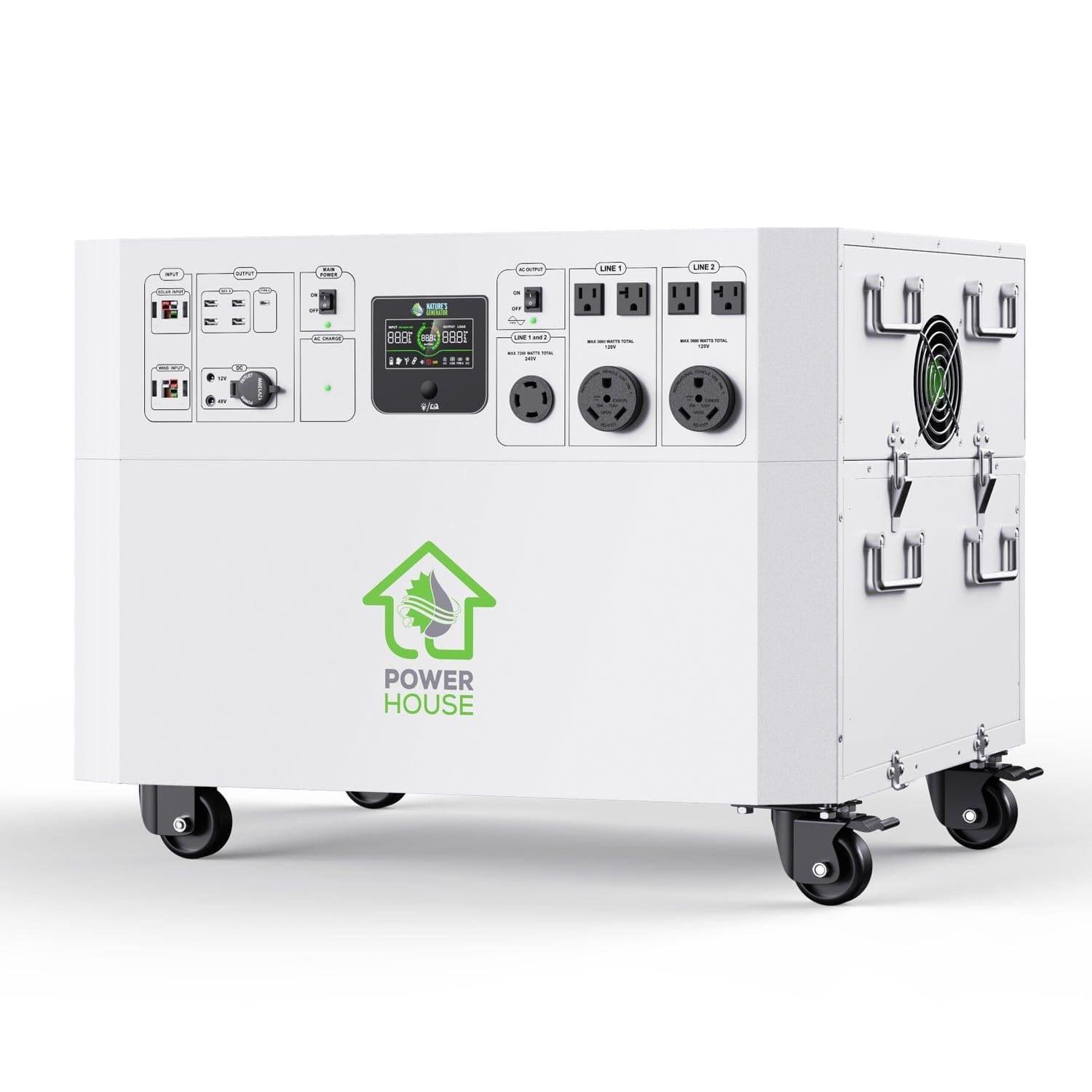 Nature’s Generator Powerhouse with Solar Panel Nature's Generator