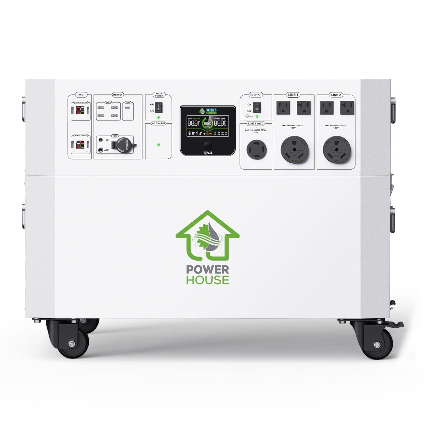 Nature’s Generator Powerhouse with Solar Panel Nature's Generator
