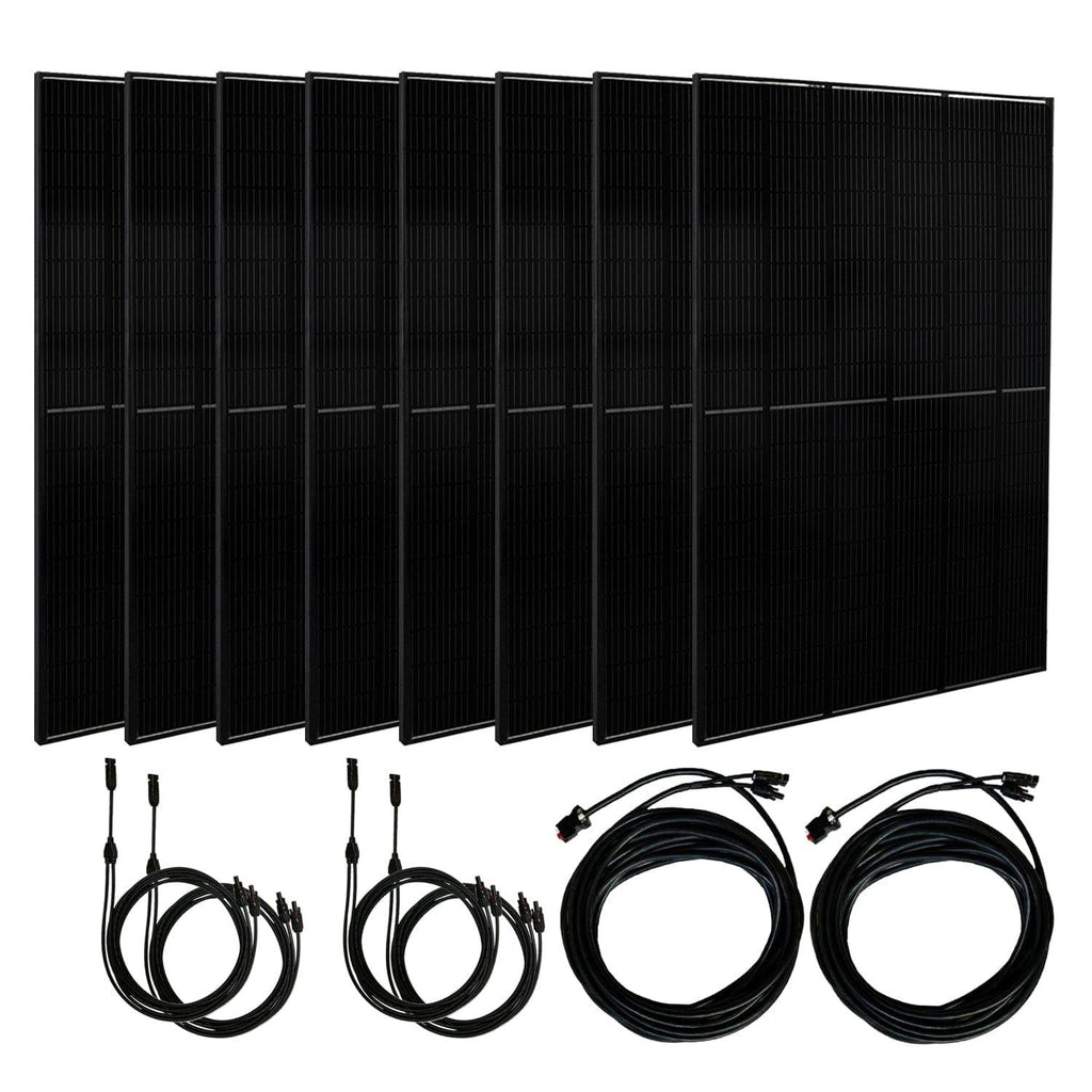 Nature’s Generator Powerhouse with Solar Panel and Transfer Switch Nature's Generator