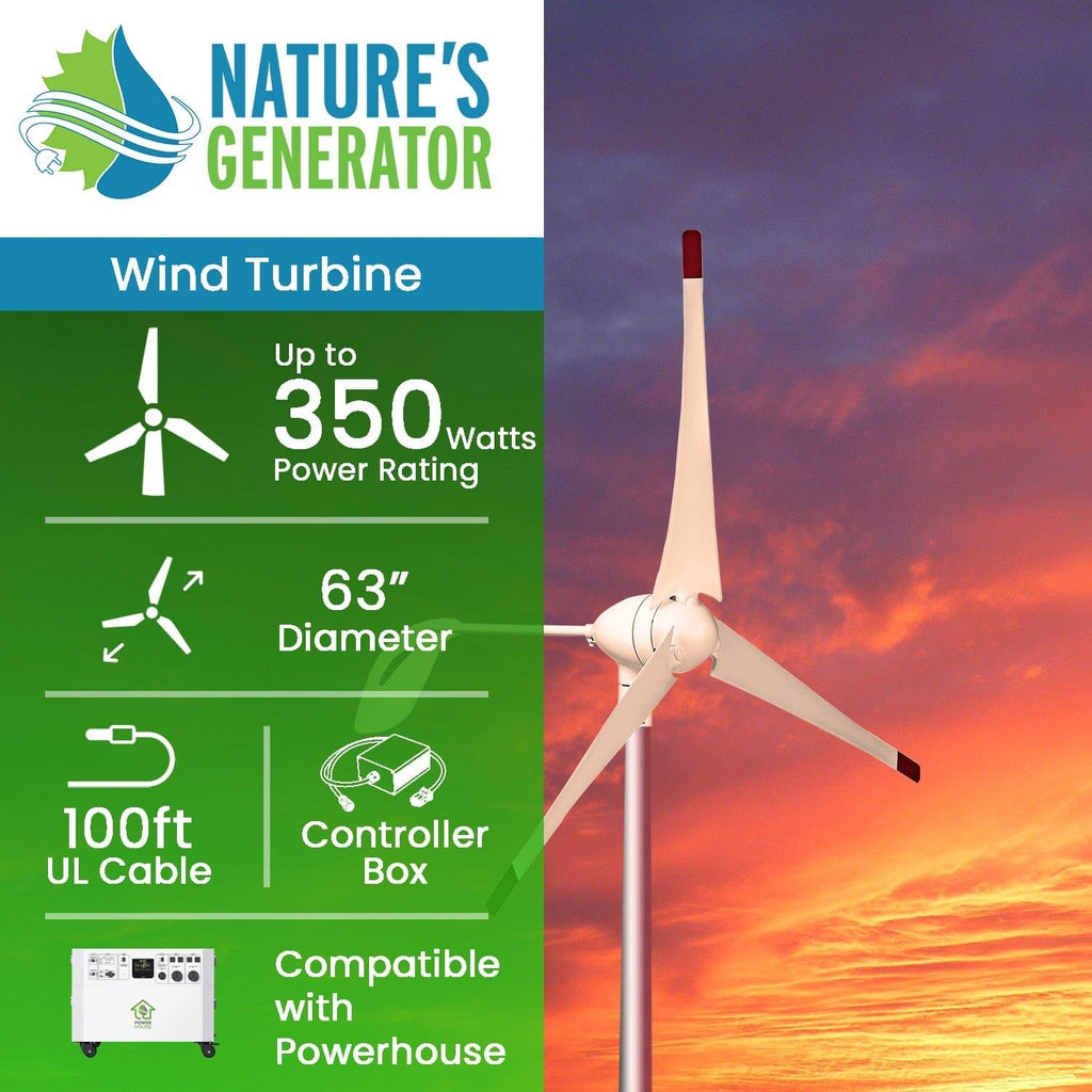 Nature's Generator Powerhouse Wind Turbine Nature's Generator