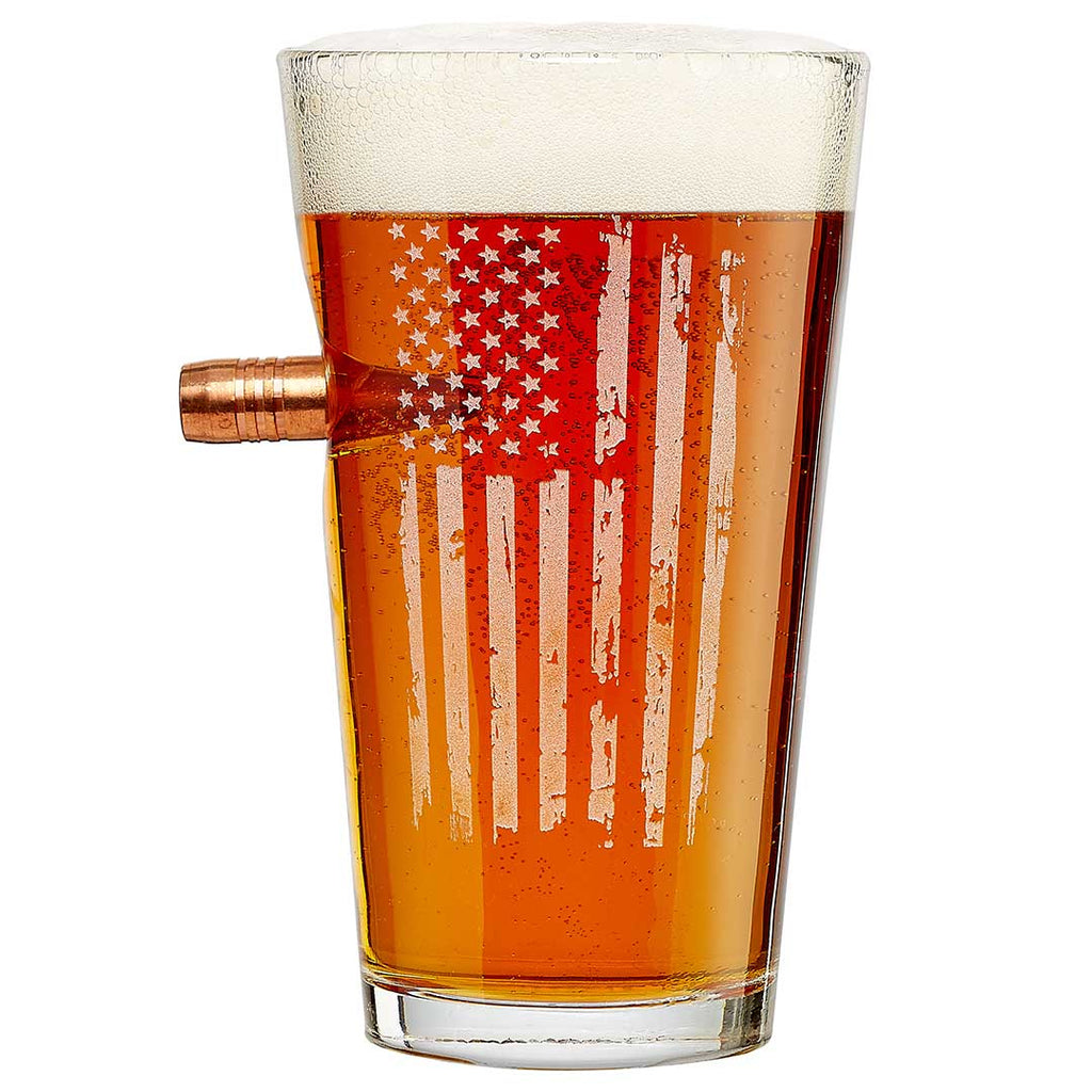 Patriotic Pint Glass - 16oz BenShot