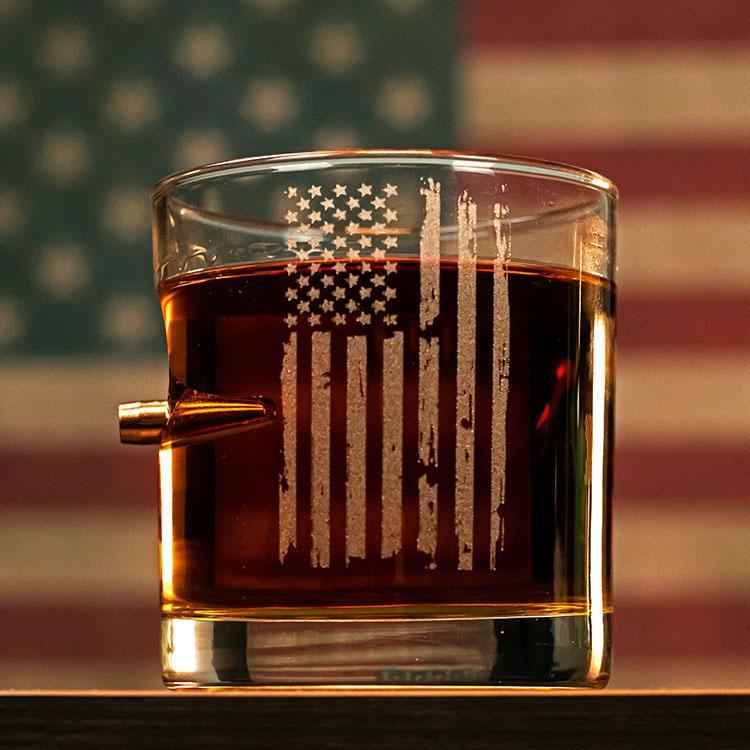 Patriotic Rocks Glass - 11oz BenShot