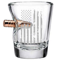 Patriotic Shot Glass - 2oz BenShot