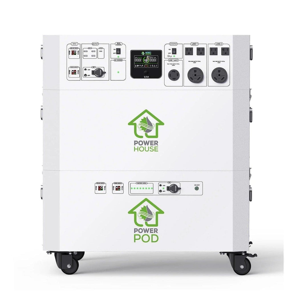 Nature’s Generator Powerhouse with Solar Panel Nature's Generator