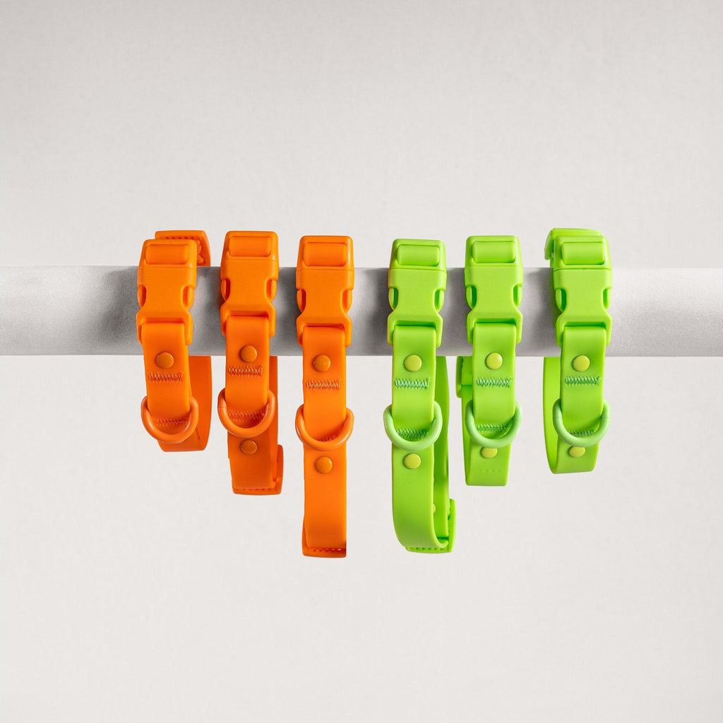 PVC Dog Collar - All Weather Waterproof Durable & Odor-Resistant Tilley + Me