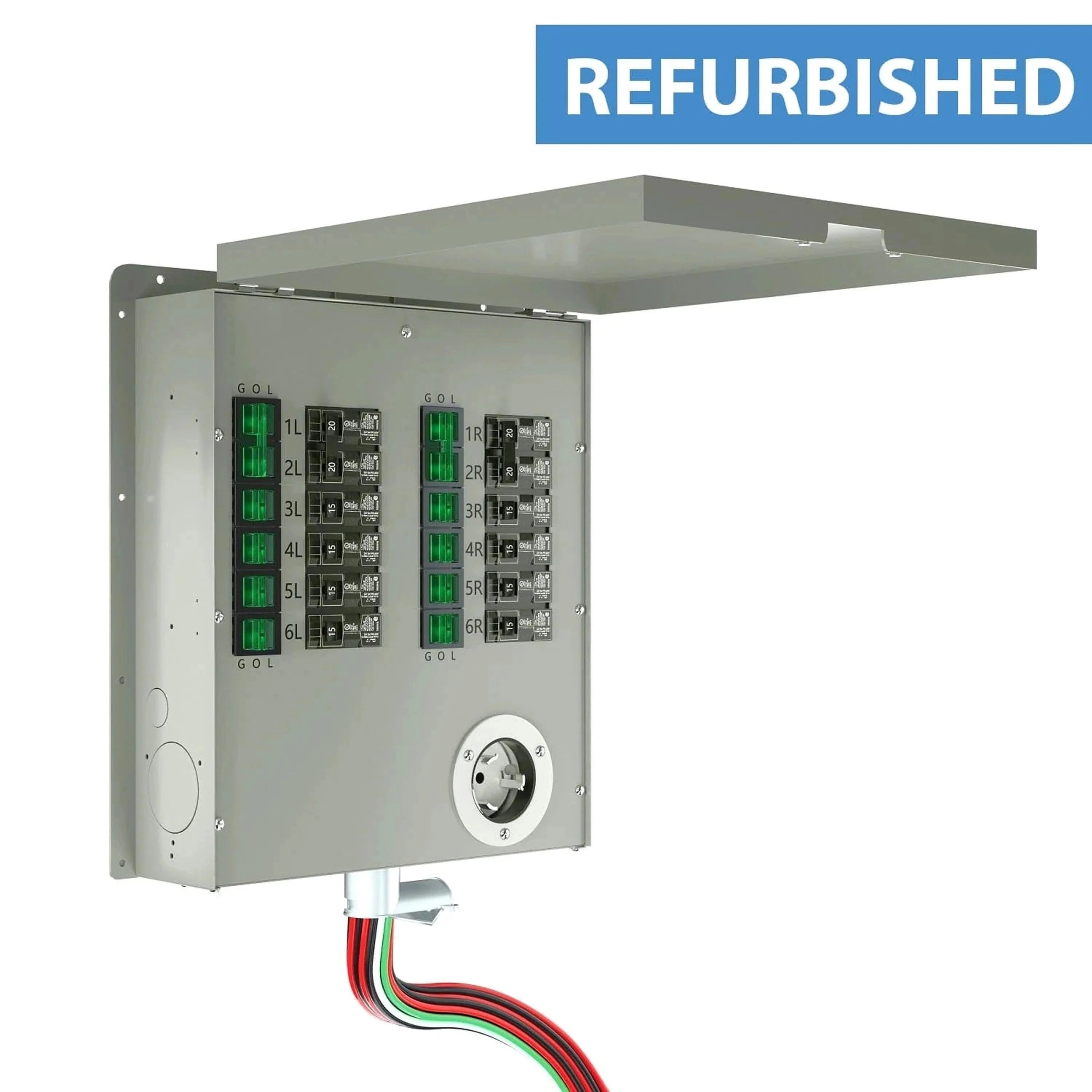 Refurbished - Nature's Generator Power Transfer Kit 12 Circuit 120/240V 50A Nature's Generator