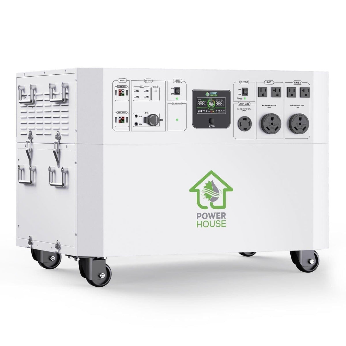 Nature’s Generator Powerhouse Solar and Wind Generator Nature's Generator