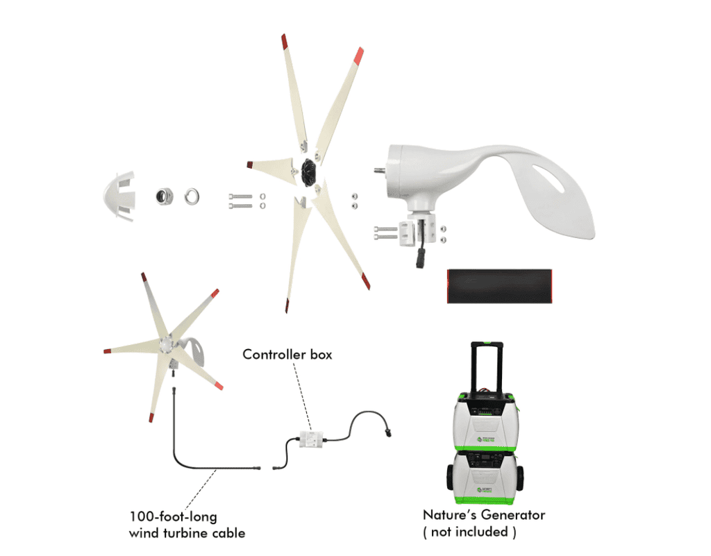 REFURBISHED - Nature's Generator Wind Turbine Nature's Generator
