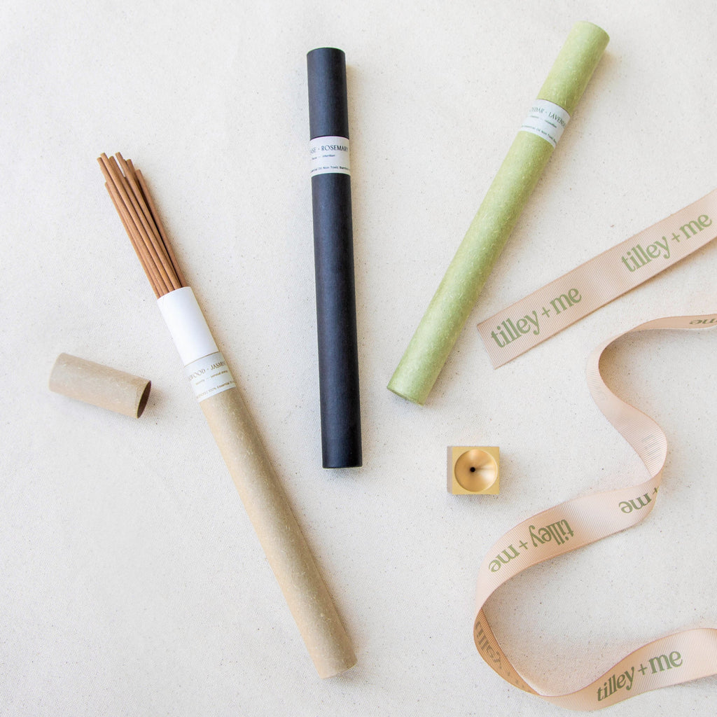 Essential Oil Incense Sticks for Aromatherapy by Tilley + Me Tilley + Me