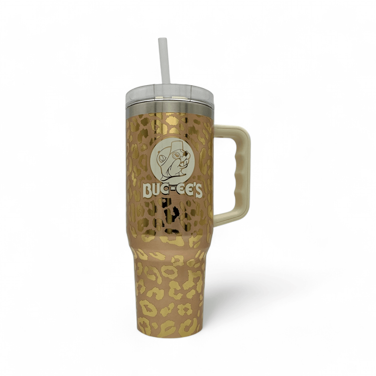 Insulated Tumbler Gold Leopard - 40oz TrueTexasMerch
