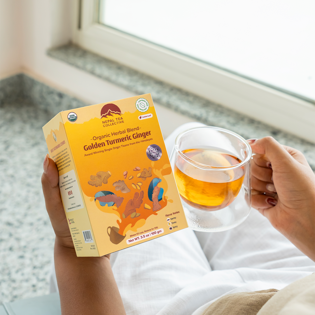 Golden Turmeric Ginger Nepal Tea