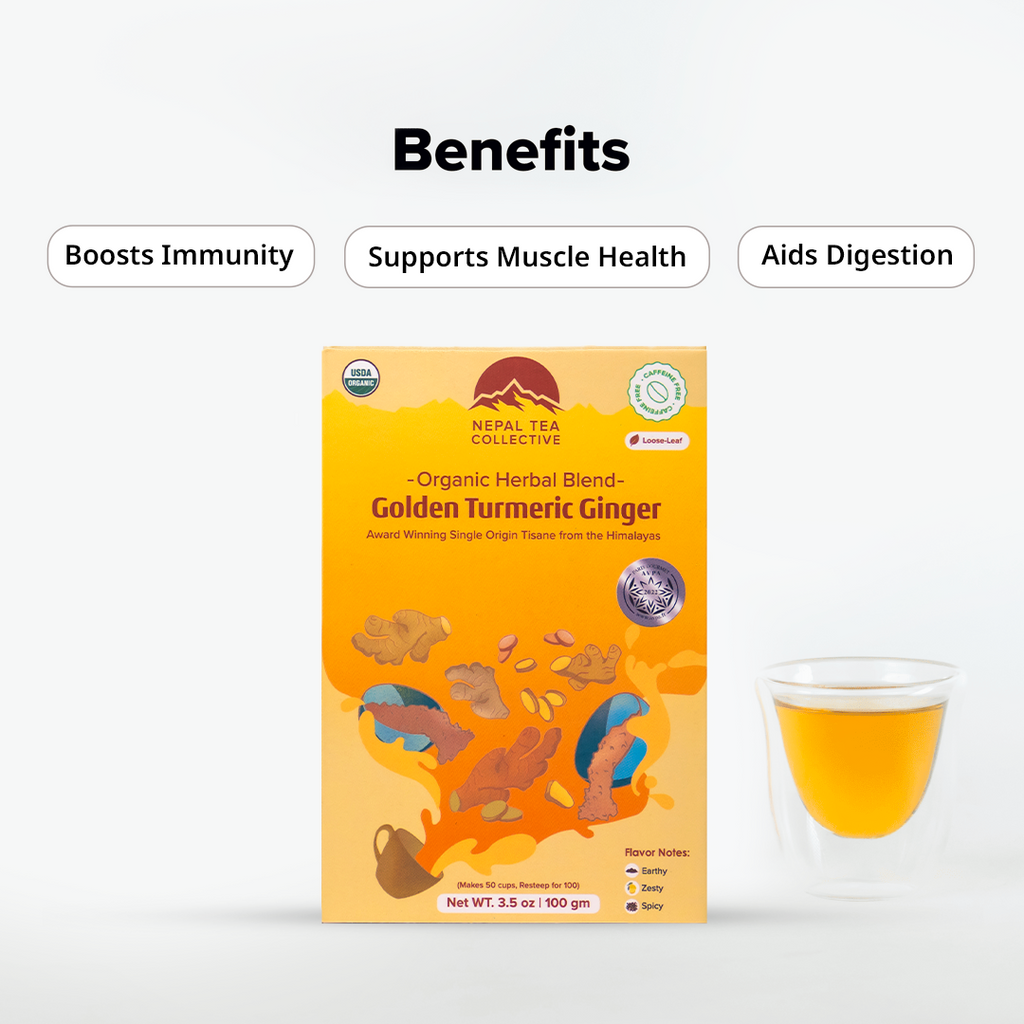 Golden Turmeric Ginger Nepal Tea
