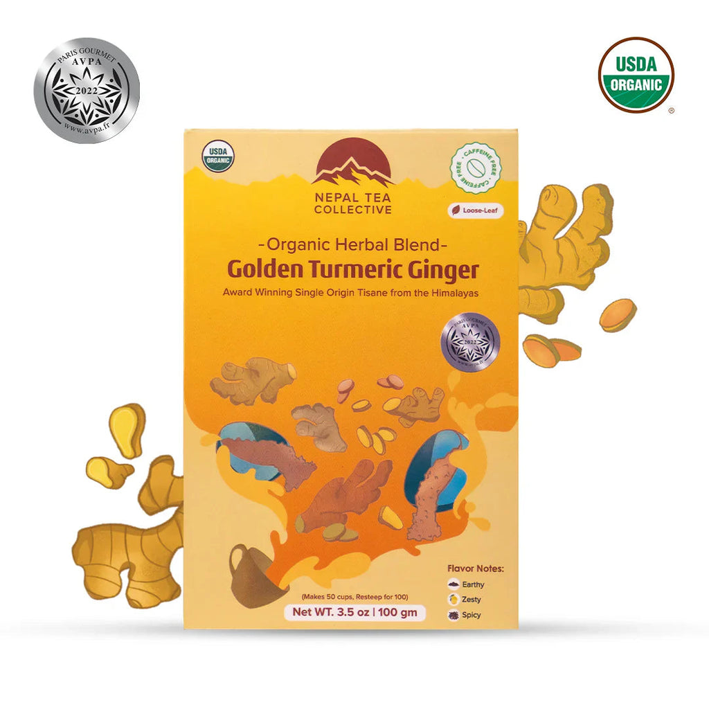 Golden Turmeric Ginger Nepal Tea