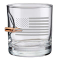 US Flag Rocks Glass - 11oz BenShot