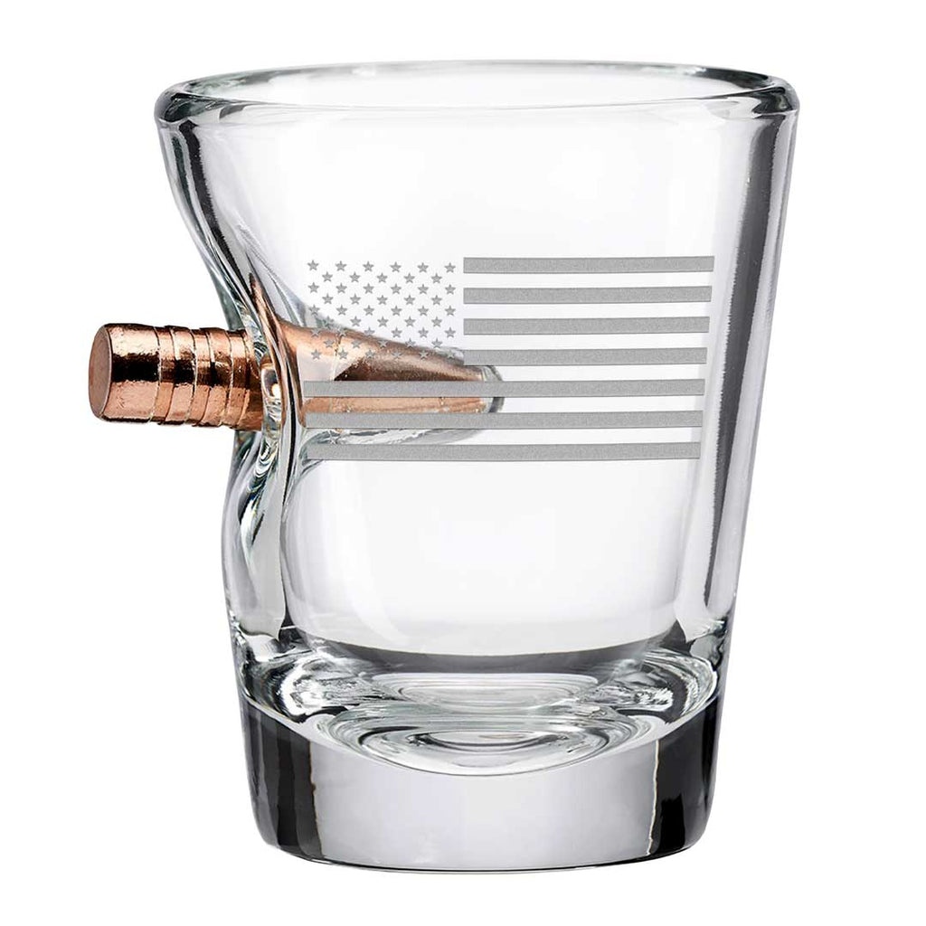 US Flag Shot Glass - 2oz BenShot