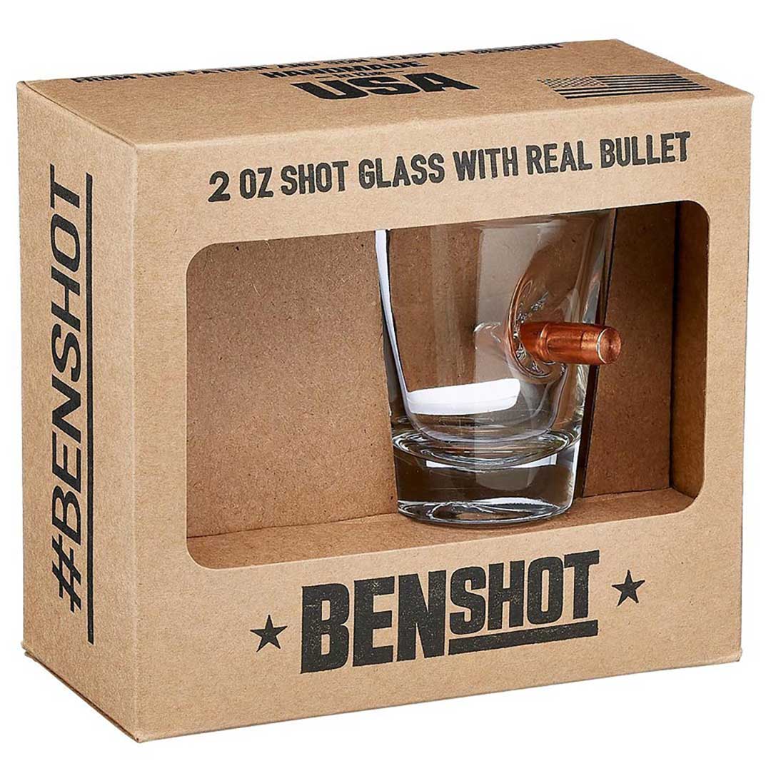 US Flag Shot Glass - 2oz BenShot