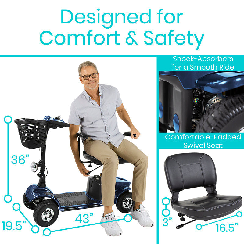 Vive Health Series A Mobility Scooter LifeMed USA